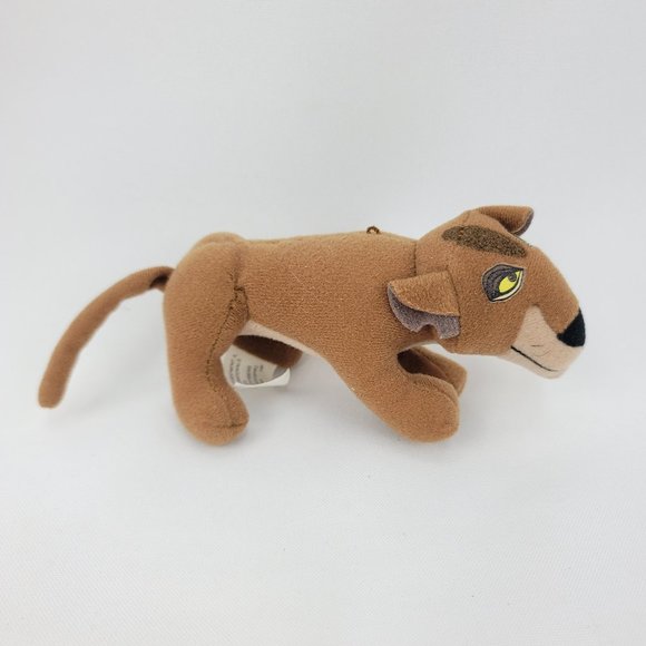 1998 Lion King Simba's Pride Pumba Warthog Stuffed Bean Plush & Zira McD Toy - Picture 7 of 11